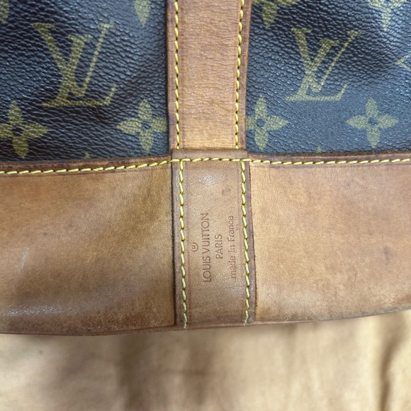 Louis Vuitton Monogram Duffel Bag in Brown and Tan - Picture 8 of 10